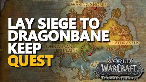 His brutal warriors once again encroach upon Azeroth, laying siege to the newly constructed stronghold of Nethergarde Keep. . Lay siege to dragonbane keep